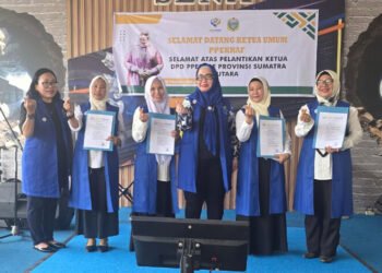 Pengurus PPEKRAF DPD Sumut Dilantik, Ketum Nurliyana: Pelaku Usaha Perlu Kembangkan SDM dan Inovasi