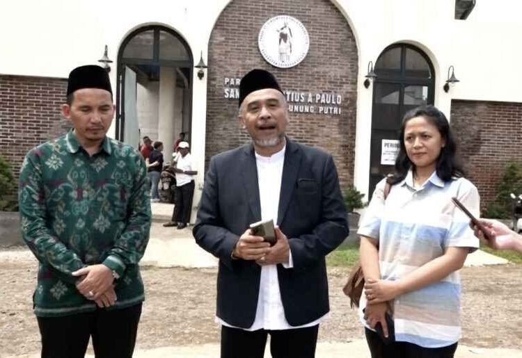 Kepala Kantor Kementerian Agama Kabupaten Bogor, Ahmad Syukri mengatakan, keberadaan Gereja Paroki Santo Vincentius a Paulo Gunung Putri sudah sah secara hukum.