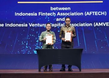 AFTECH dan AMVESINDO Teken MoU Penguatan Kompetensi Profesional Teknologi Keuangan