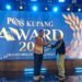 Kajari Sumba Timur Akwan Annas Raih Penghargaan Pos Kupang Award 2025