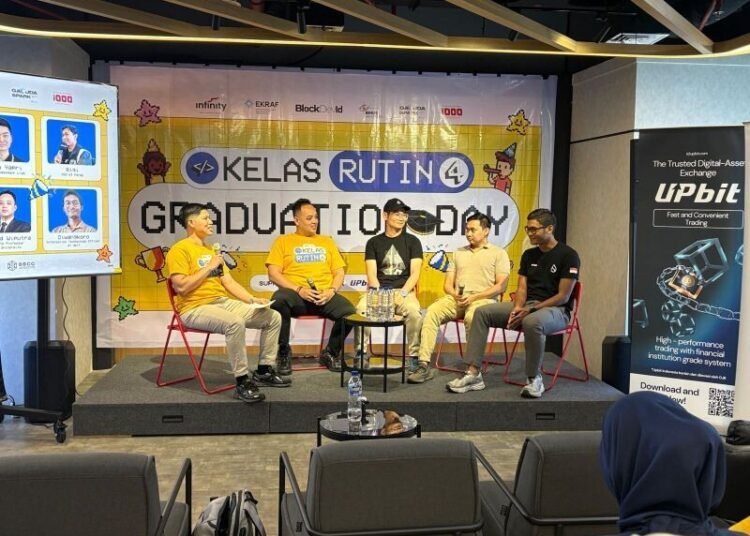 Memasuki usia ketujuh, Upbit Indonesia merayakan pencapaiannya dengan menegaskan komitmen yang lebih dalam terhadap pengembangan talenta blockchain nasional dan tanggung jawab sosial. Melalui kolaborasi strategis dengan BlockDevId, Upbit Indonesia berkontribusi dalam program Kelas Rutin Batch 4 yang menawarkan pembelajaran teknis, mentoring, dan pengembangan proyek berbasis blockchain bagi talenta Web3 dari berbagai daerah di Indonesia