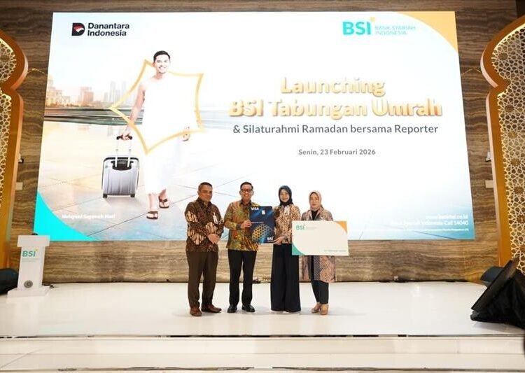 Di tengah lonjakan minat Generasi Milenial dan Gen Z untuk beribadah ke Tanah Suci, PT Bank Syariah Indonesia (Persero) Tbk meluncurkan produk BSI Tabungan Umrah.