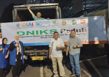 DNIKS Ajak PKKM, PPEKRAF dan Karang Taruna Salurkan Bantuan Sandang dan Kebutuhan Rumah Tangga Untuk Masyarakat Aceh
