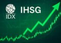 IHSG Sesi I Naik 1,6% ke 8.047,222 Berkat Saham BBRI, BMRI, ASII, ANTM, BUMI dan DEWA