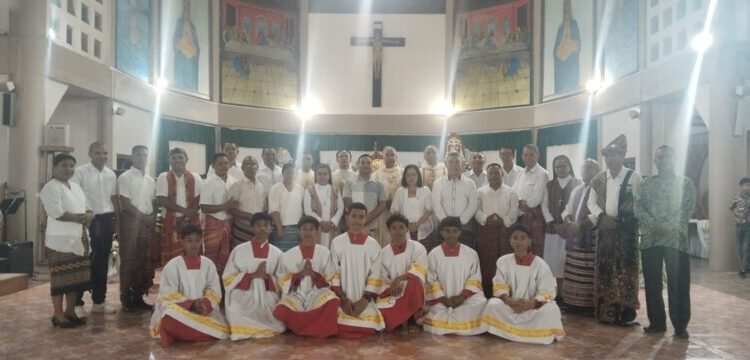 Pelantikan Dewan Pastoral Dekenat Belu Utara