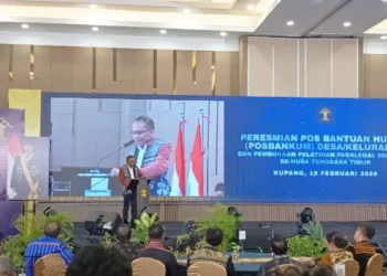 Kementerian Hukum RI Resmikan Ribuan Pos Bantuan Hukum NTT