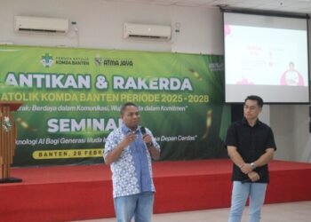 Pemuda Katolik Komda Banten Gelar Seminar Teknologi AI