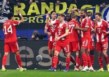 Brace Michael Olise Warnai Pesta Gol Bayern Munich di Kandang Atalanta